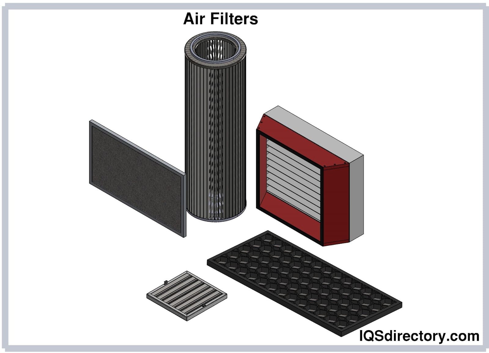 A-Team Performance Air Filter Element High Flow Replacement Air