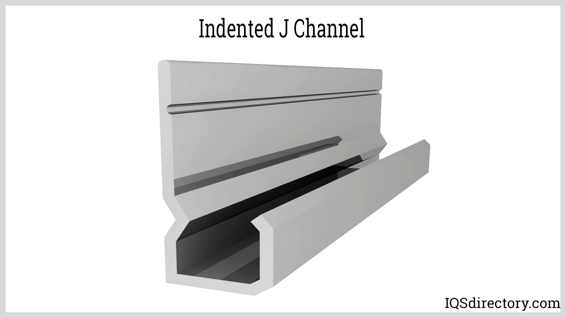 Indented J Channel