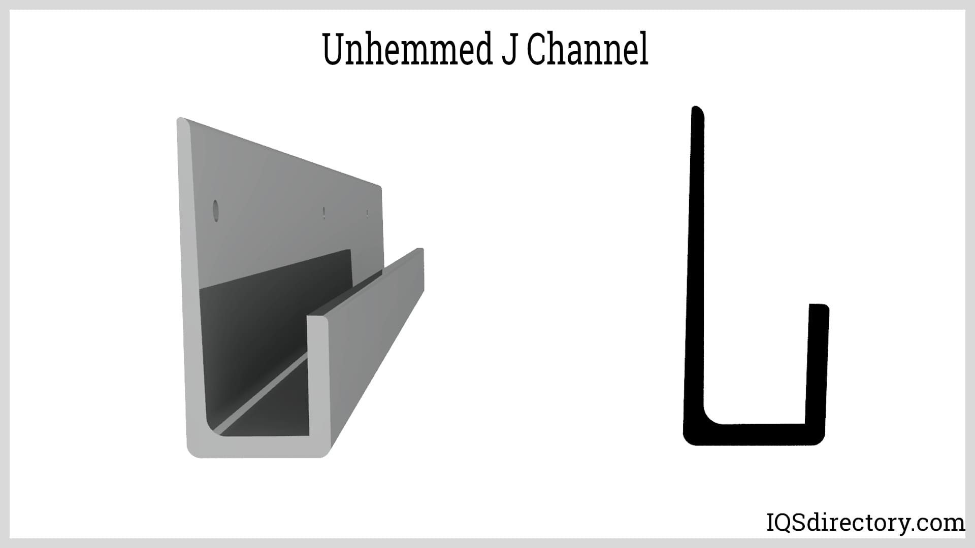 Unhemmed J Channel