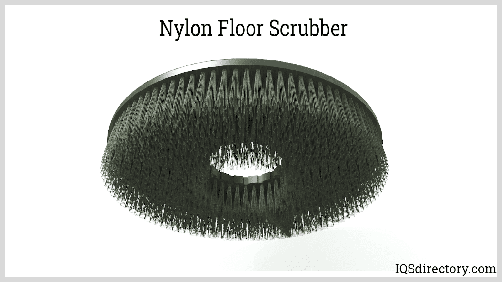 Nylon Floor Scrubber