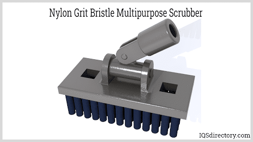 Nylon Grit Bristle Multipurpose Scrubber