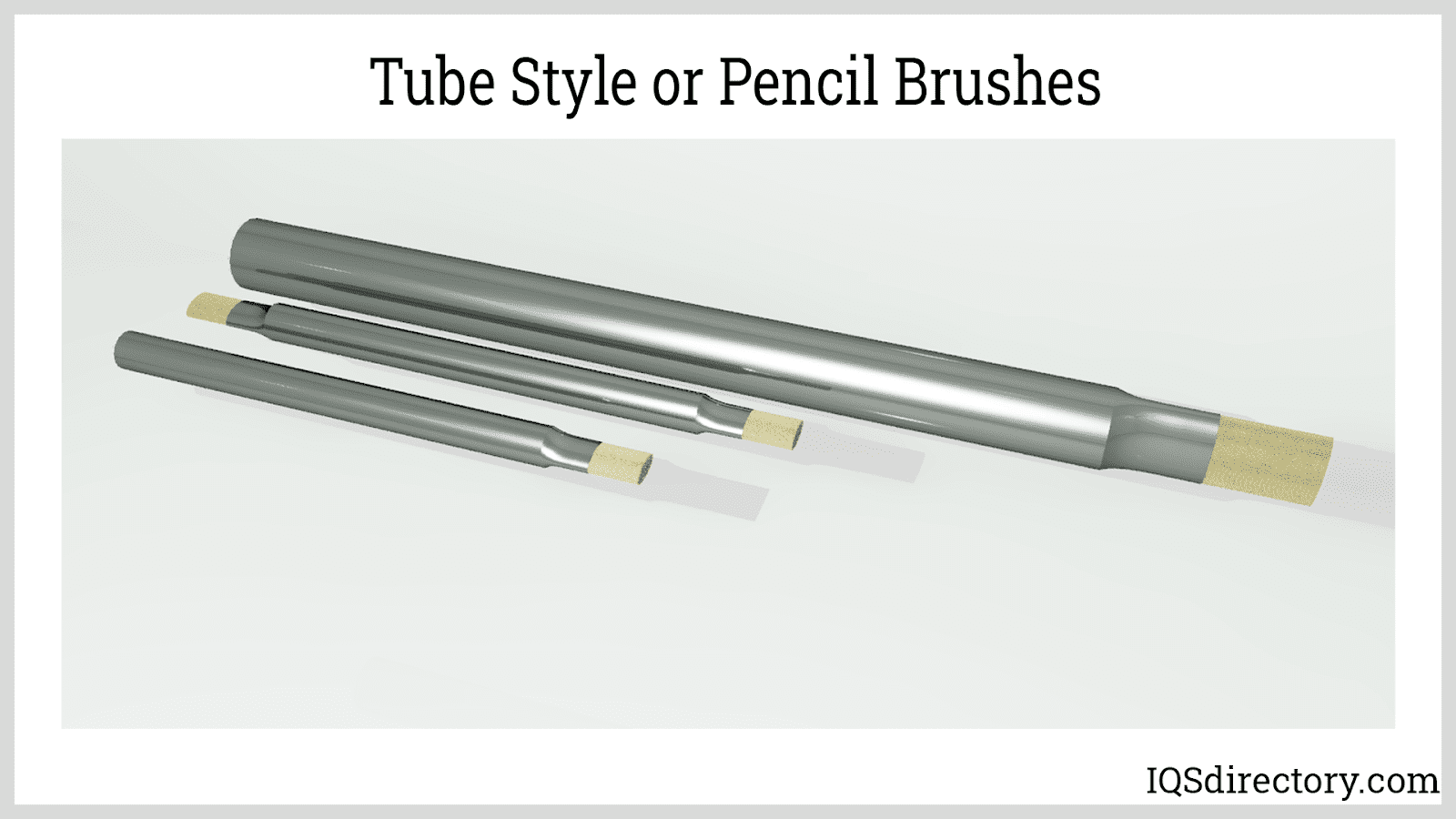 Tube Style or Pencil Brushes