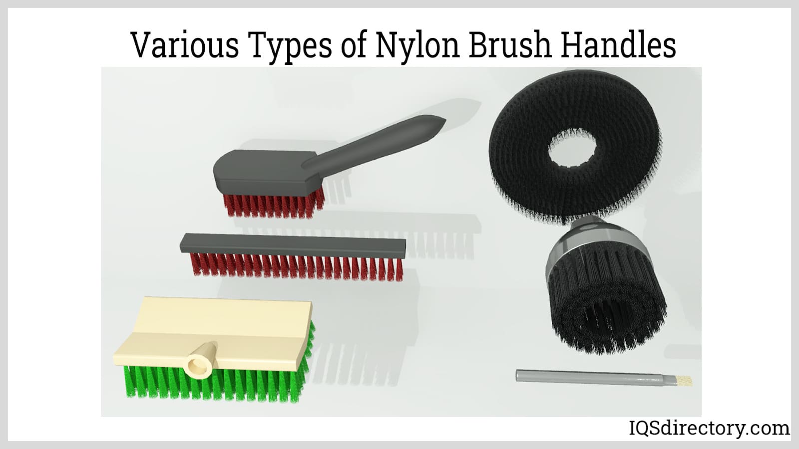 Various Types of Nylon Brush Handles