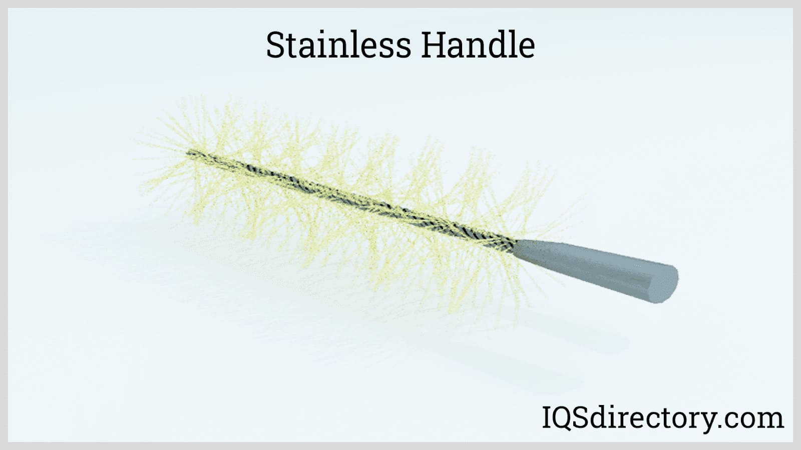 Long Handle Stainless Steel Carpet Cleaning Tool Floor Brush