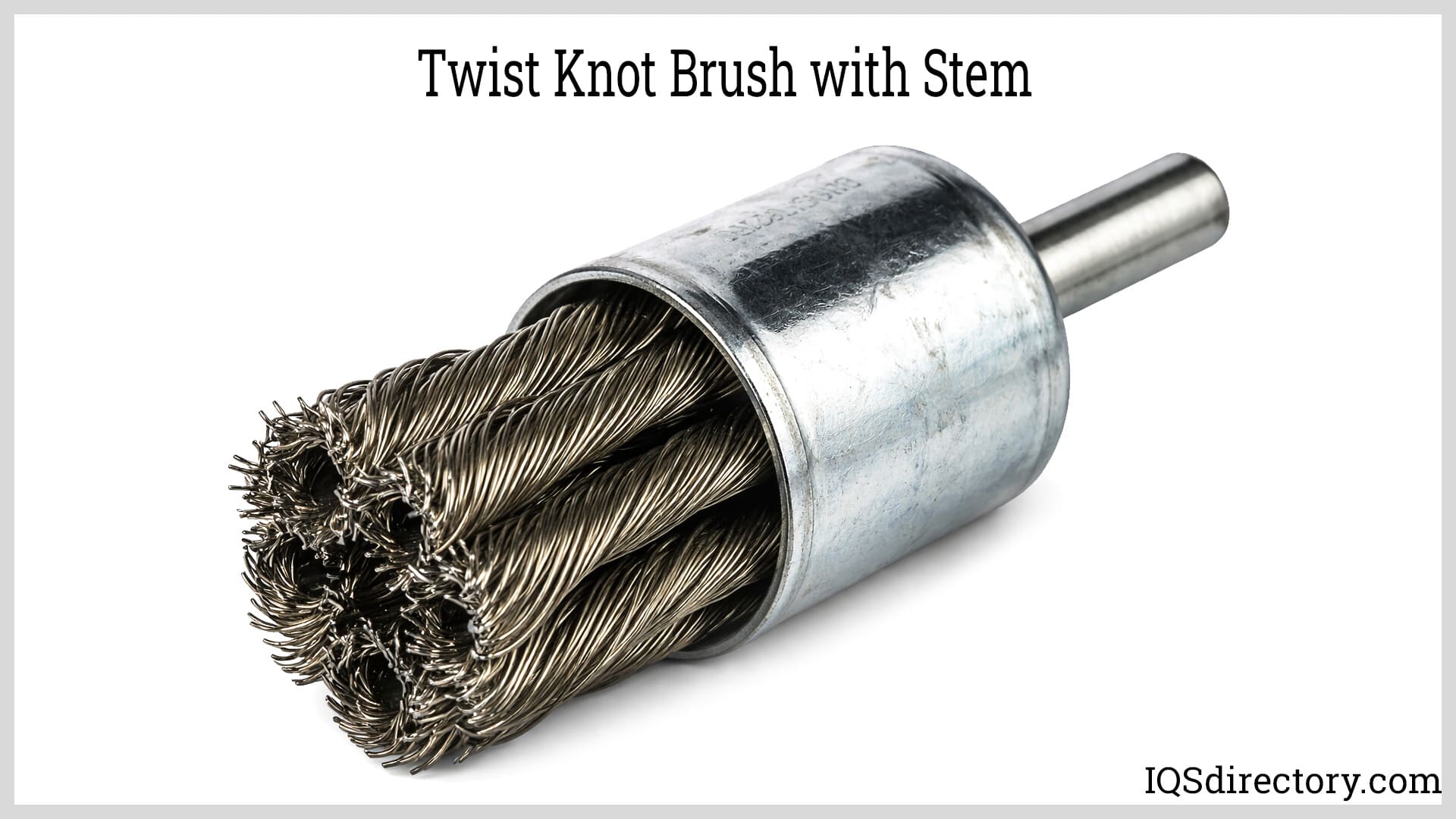 Twist Knot Brush with Stem