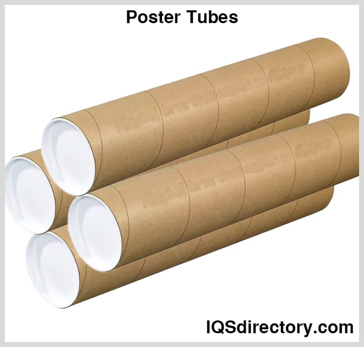 Poster Tube For Crease free Poster Shipping