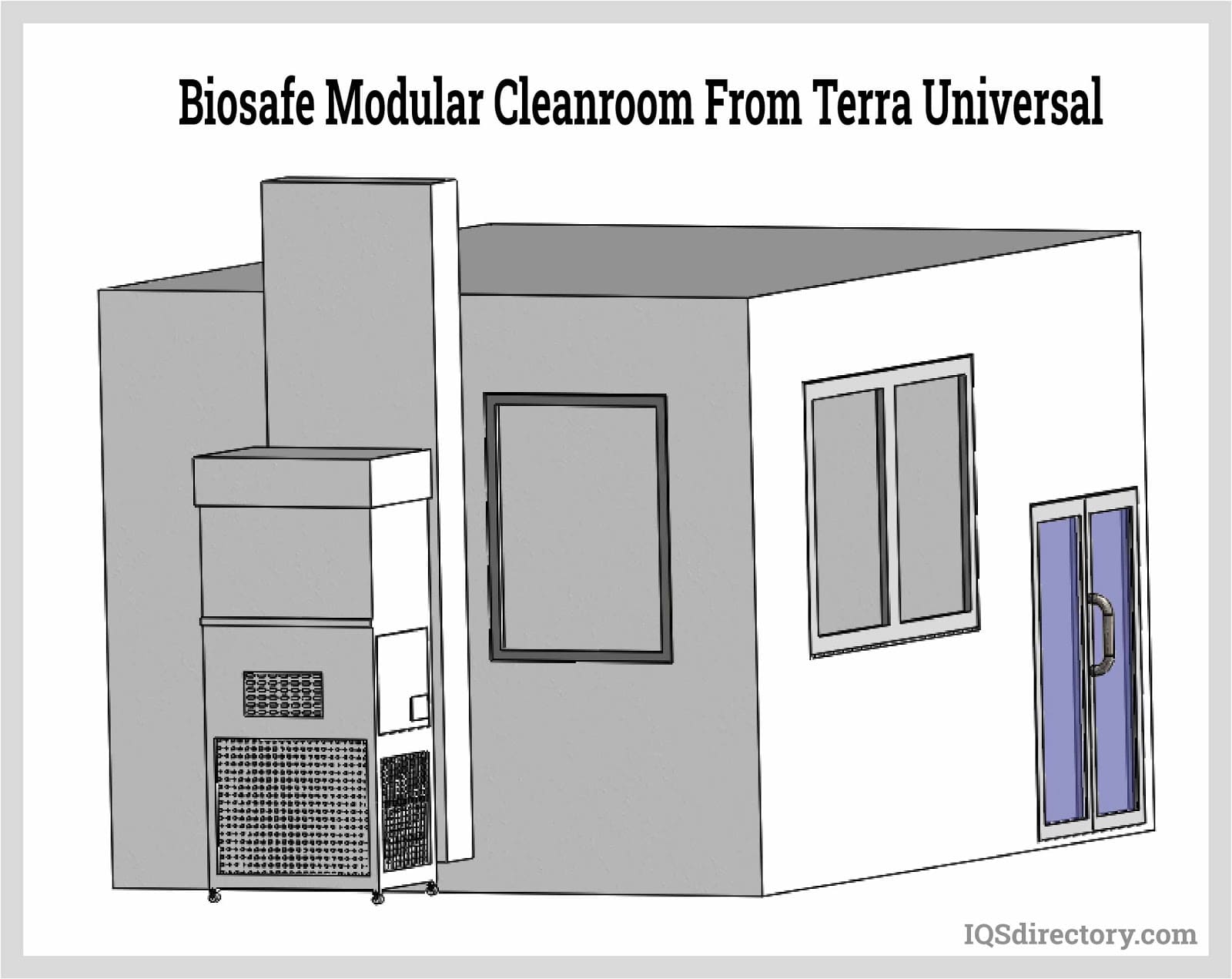 BioSafe Modular Cleanroom from Terra Universal