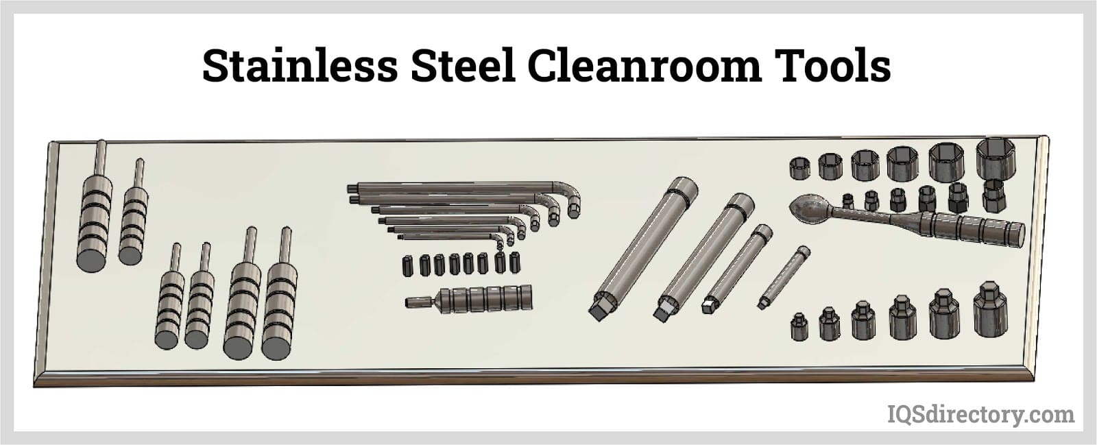 Stainless Steel Cleanroom Tools