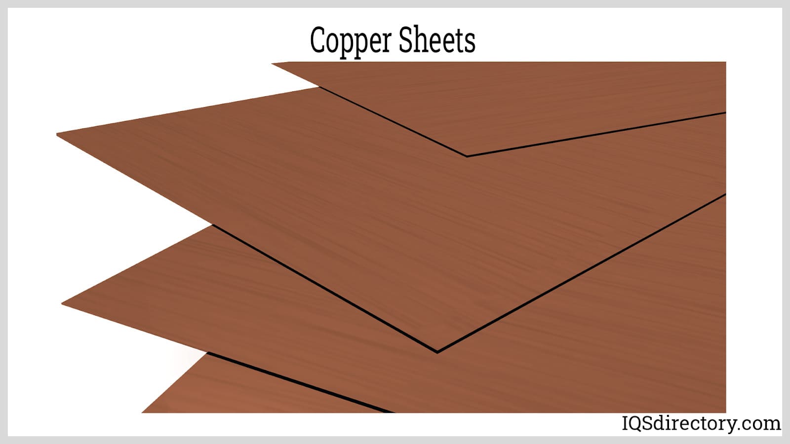 What's the application of copper sheets?
