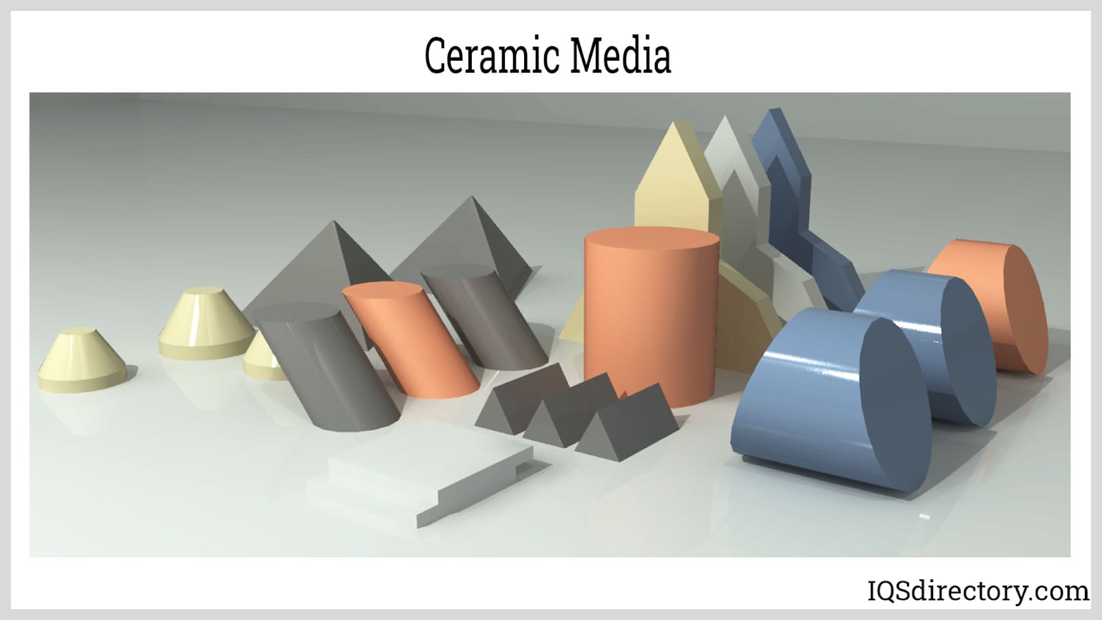 Premium Ceramic Tumbling Media