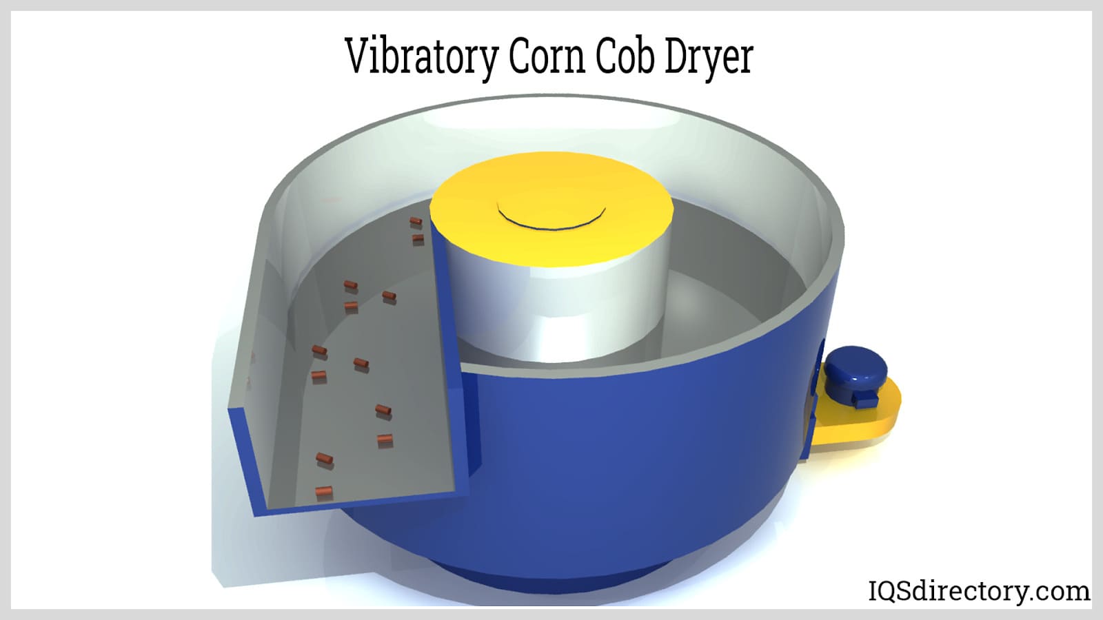 uscător vibrator de porumb