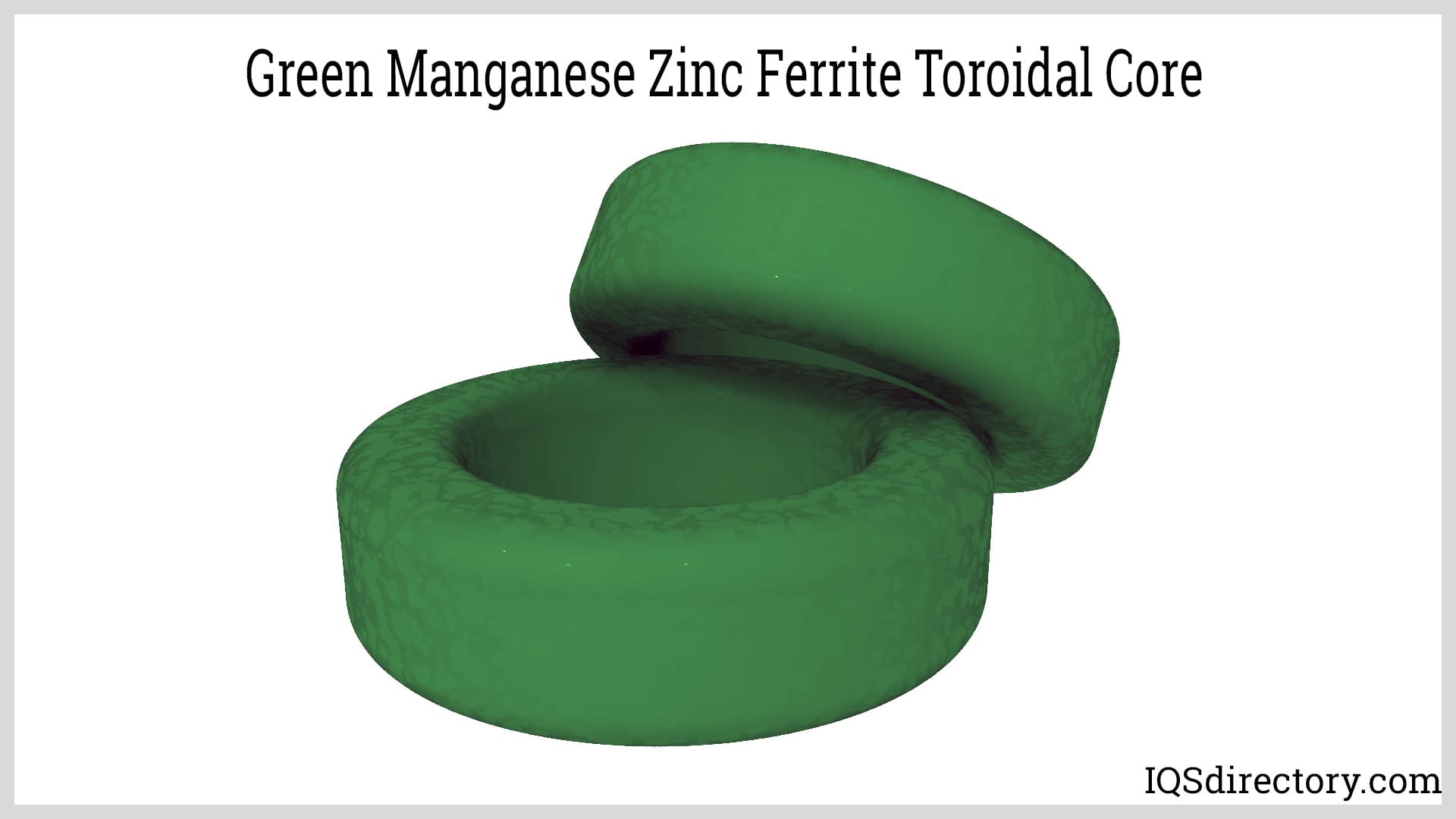 Green Manganese Zinc Ferrite Toroidal Core