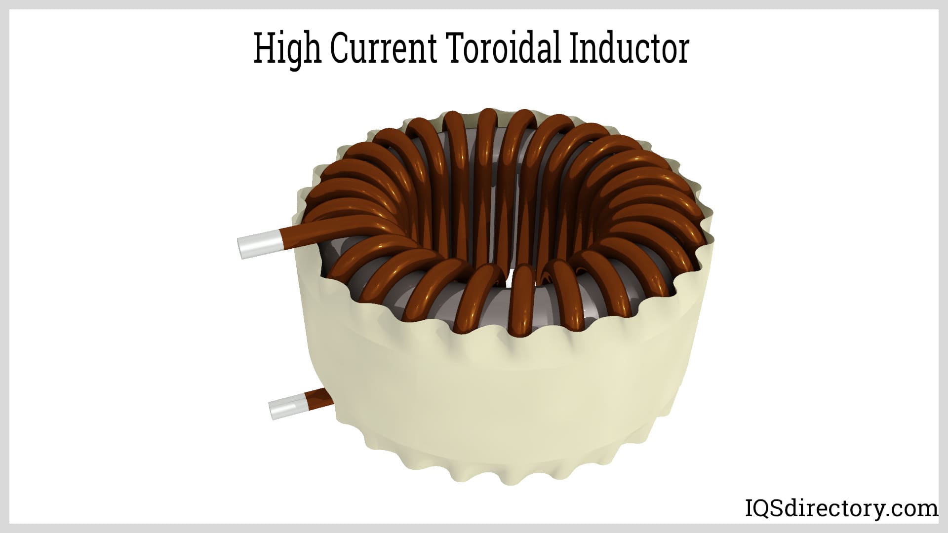 High Current Toroidal Inductor