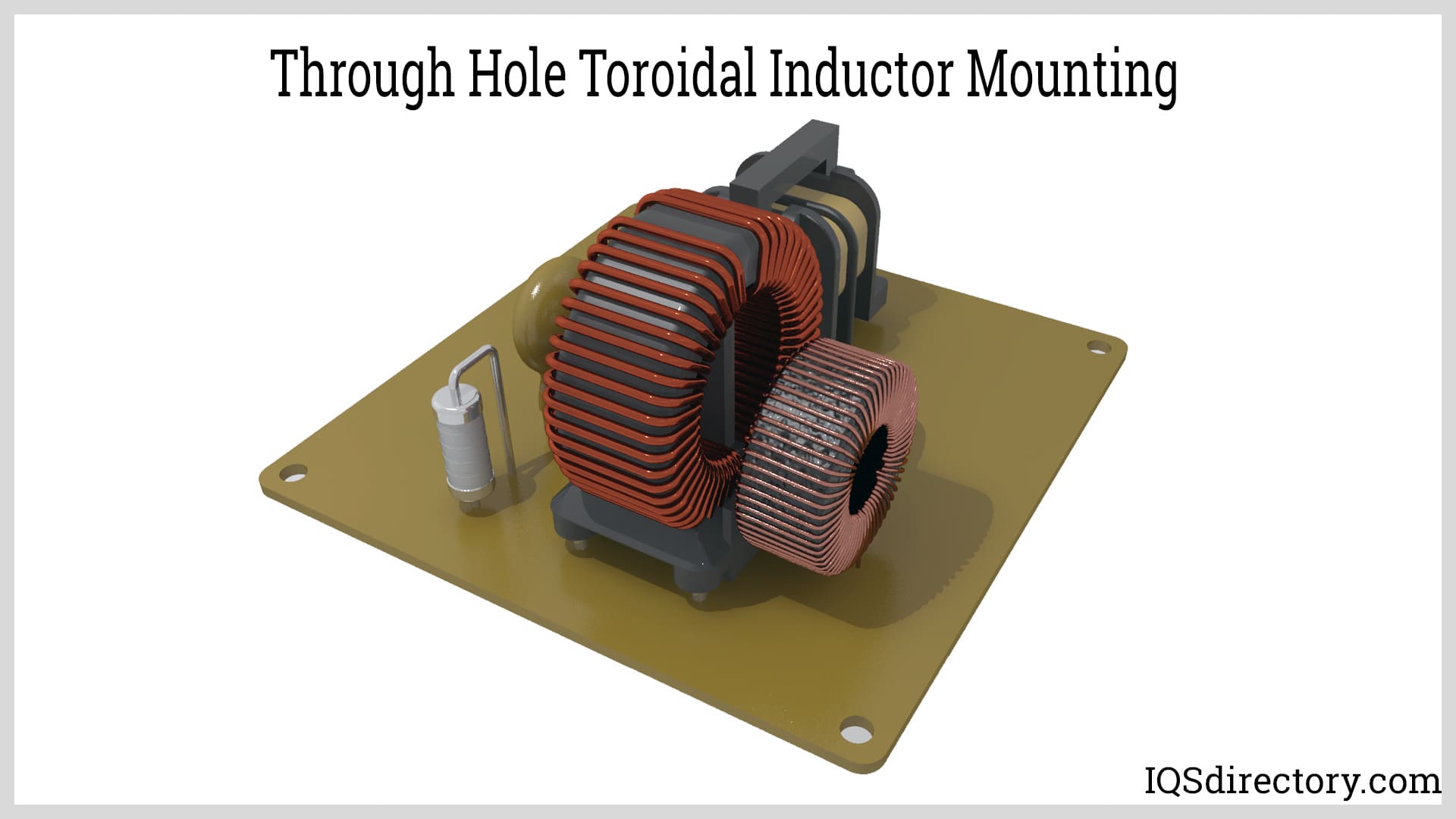 Through Hole Toroidal Inductor Mounting