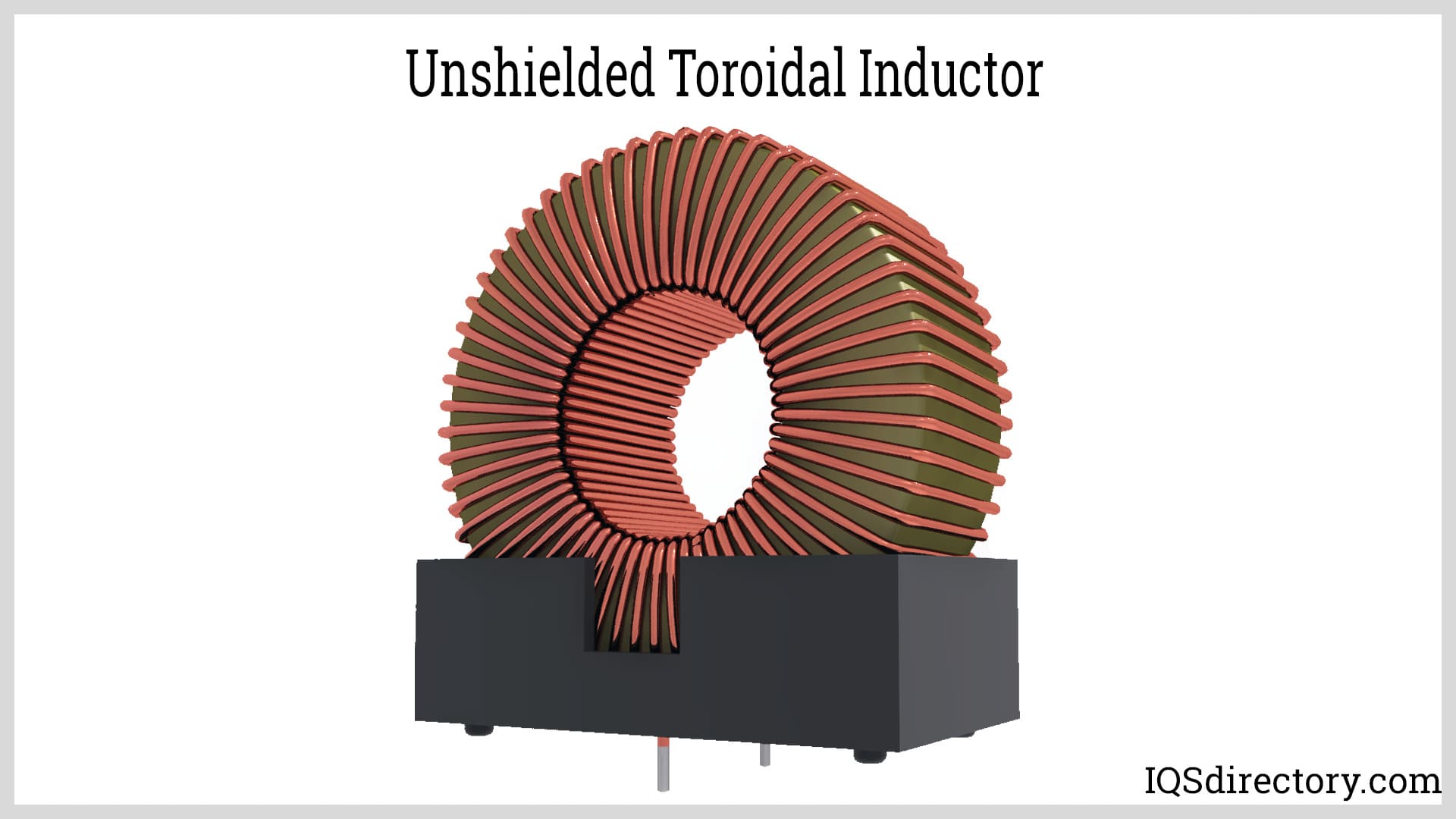 Unshielded Toroidal Inductor