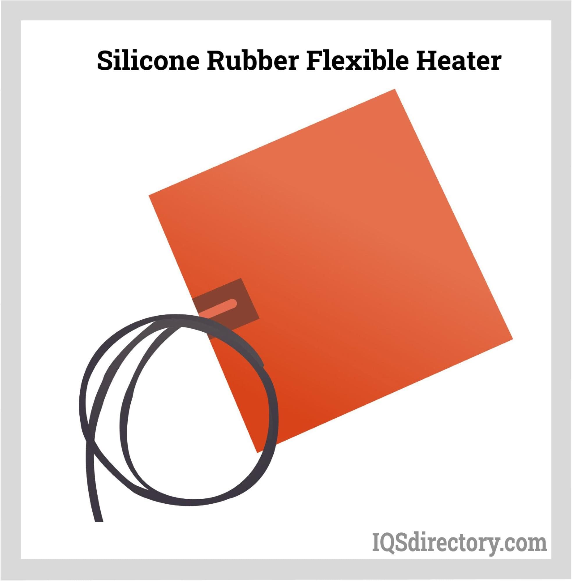 Silicone Rubber Flexible Heater 2