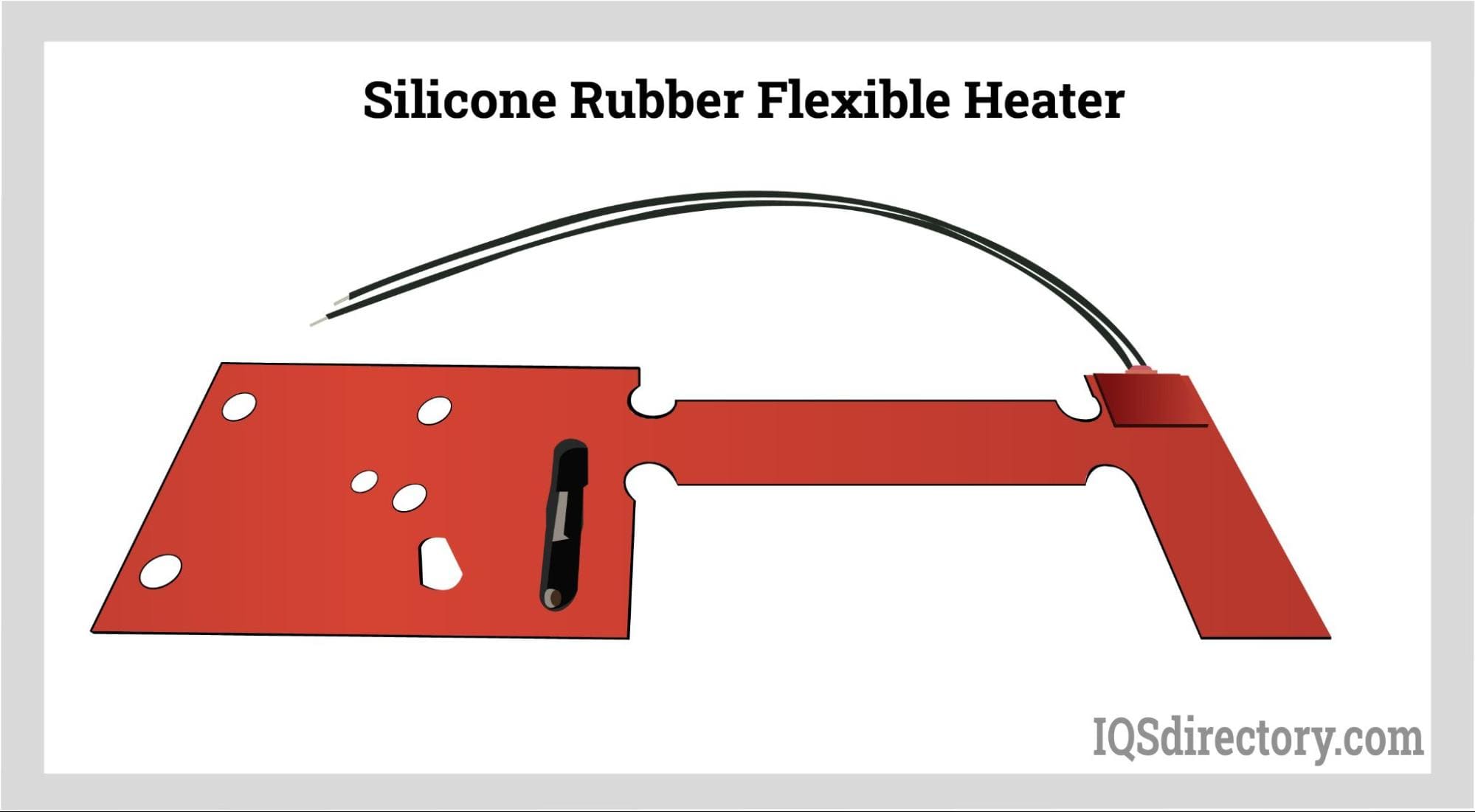Silicone Rubber Flexible Heater