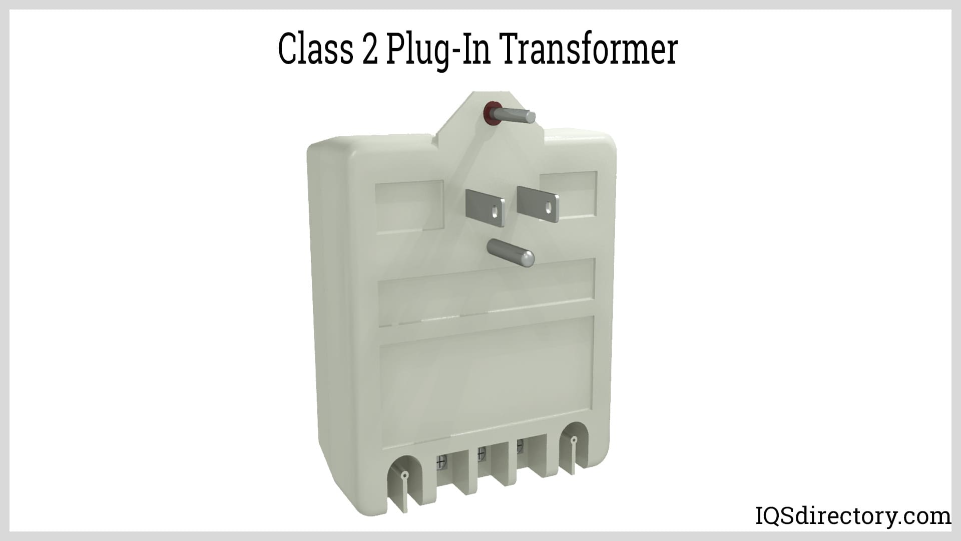 Dual Voltage Plug-In Transformer