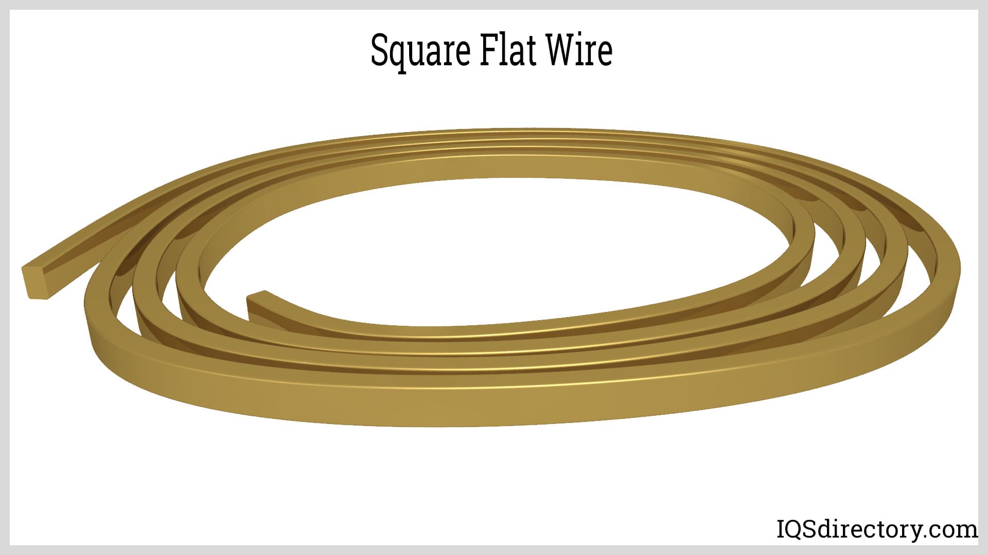 Square Flat Wire