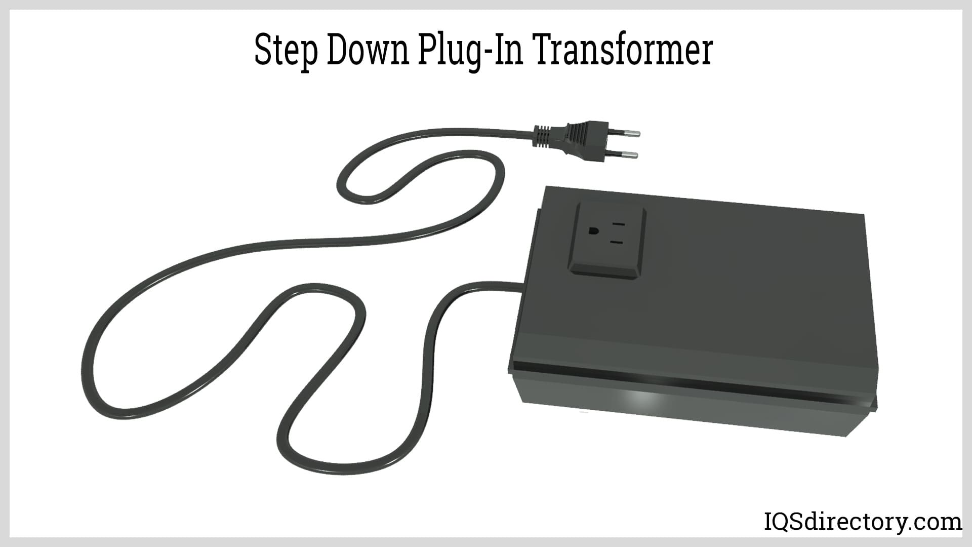 Step Down Plug-In Transformer