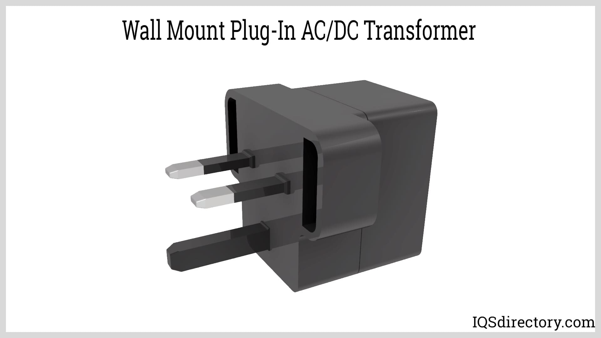 Wall Mount Plug-In AC/DC Transformer