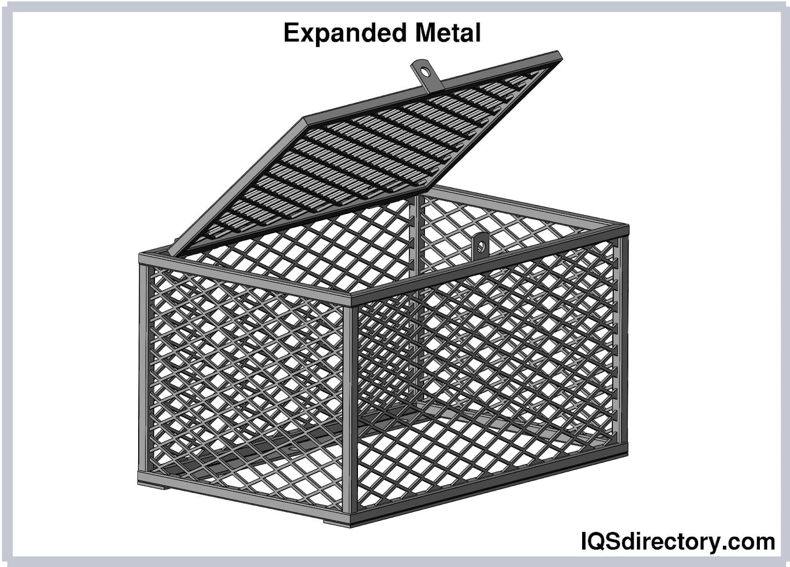 expanded metal mesh drawing