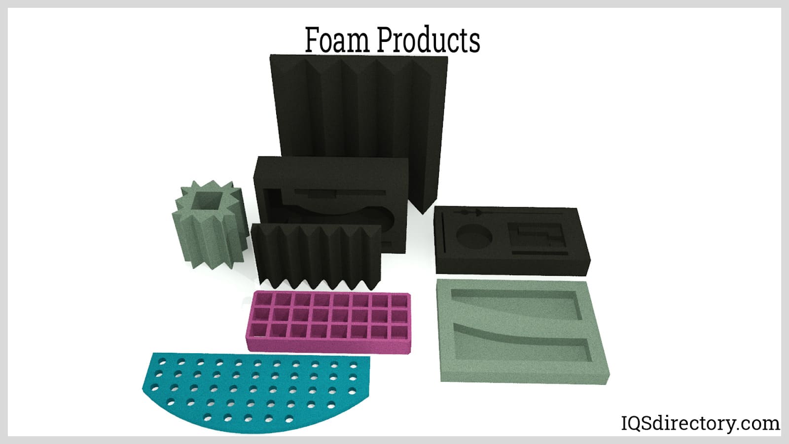 Molded Foam, Molded Foam Products Manufacturing