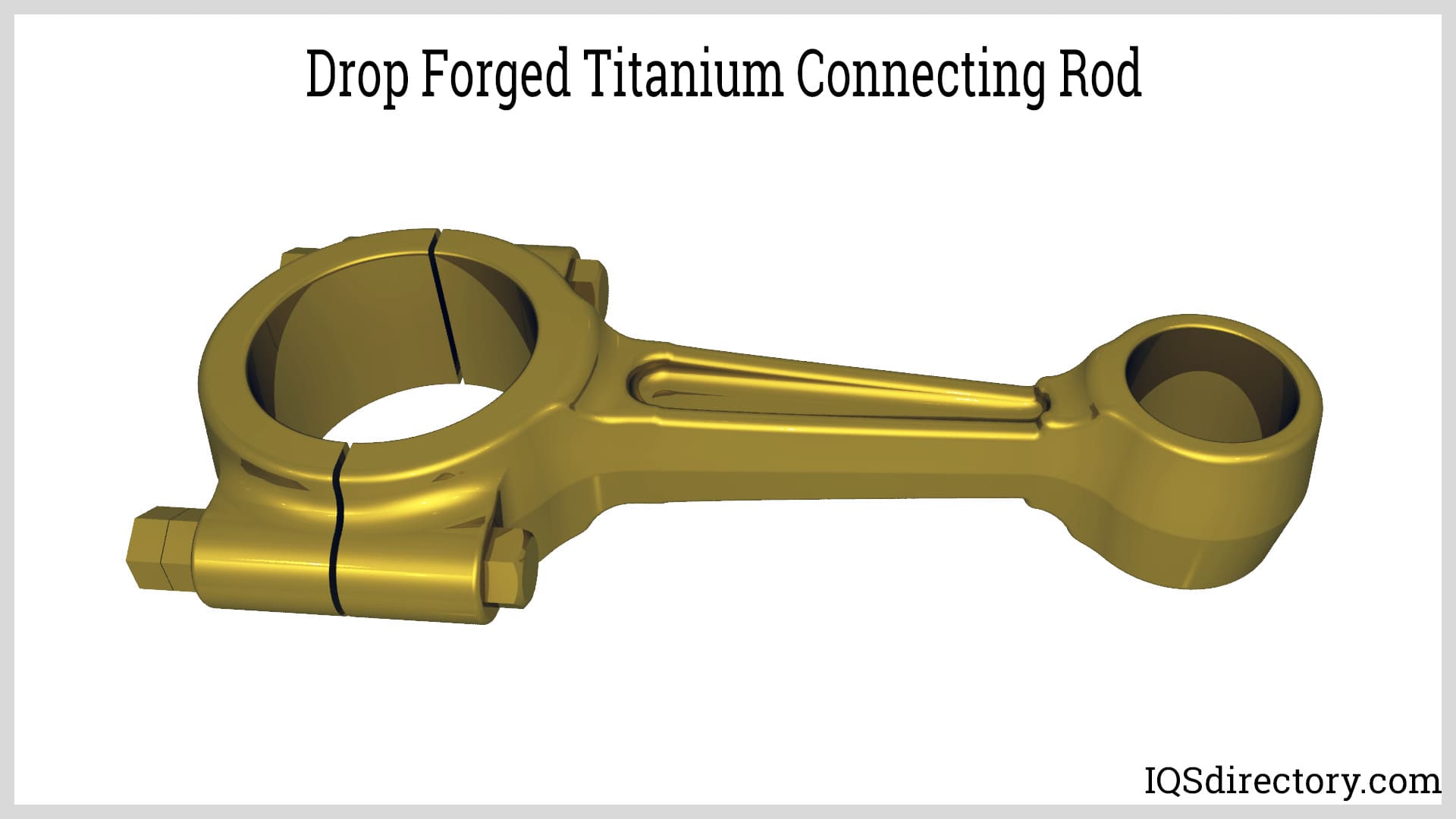 Drop Forged Titanium Connecting Rod