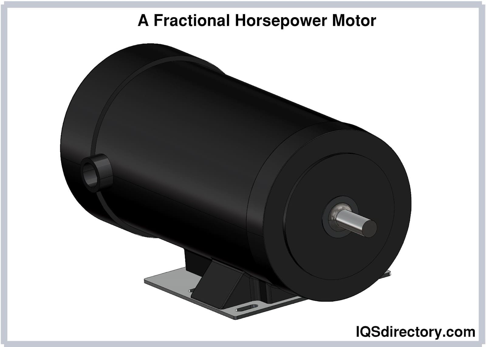 A Fractional Horsepower Motor