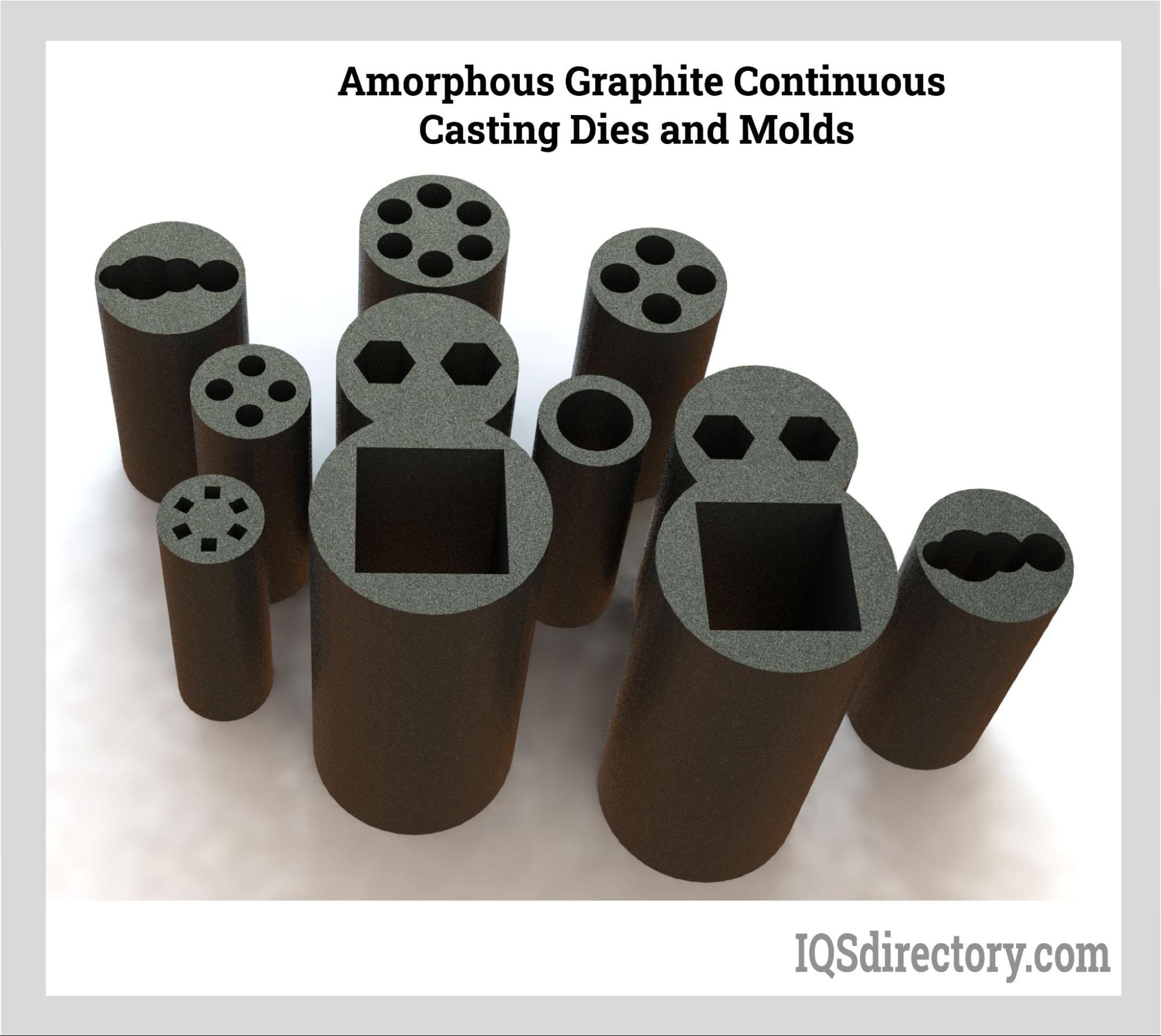 Amorphous Graphite Continuous Casting Dies and Molds