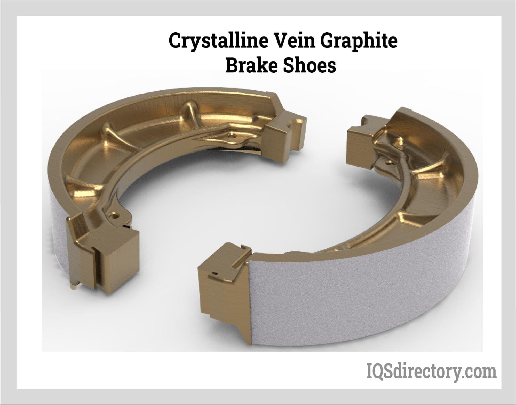 Crystalline Vein Graphite Brake Shoes