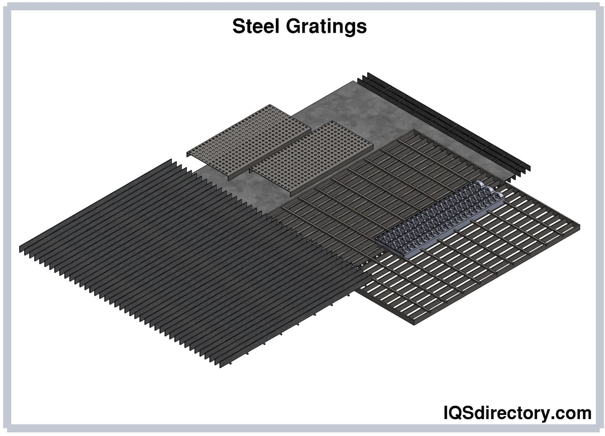 Global Walkway offer an extensive range of Open Steel 'Forge