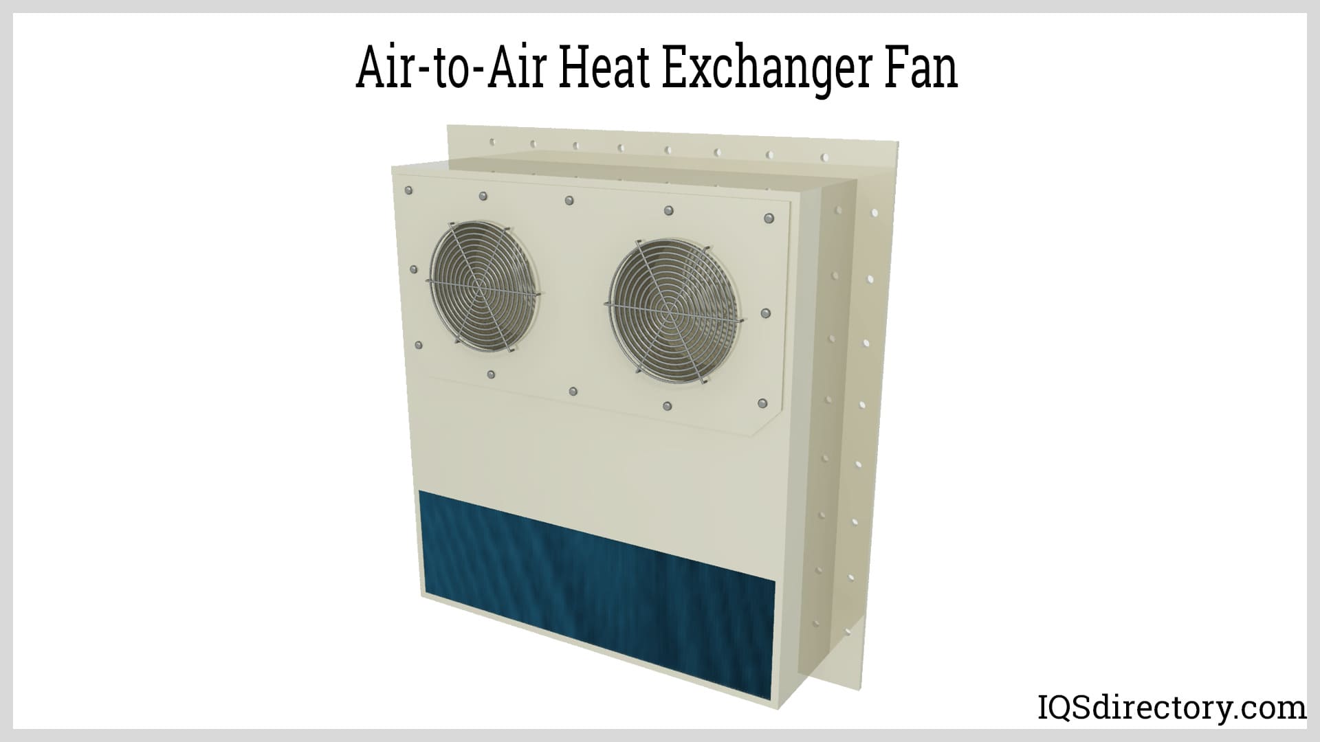 Air-to-Air Heat Exchanger Fan