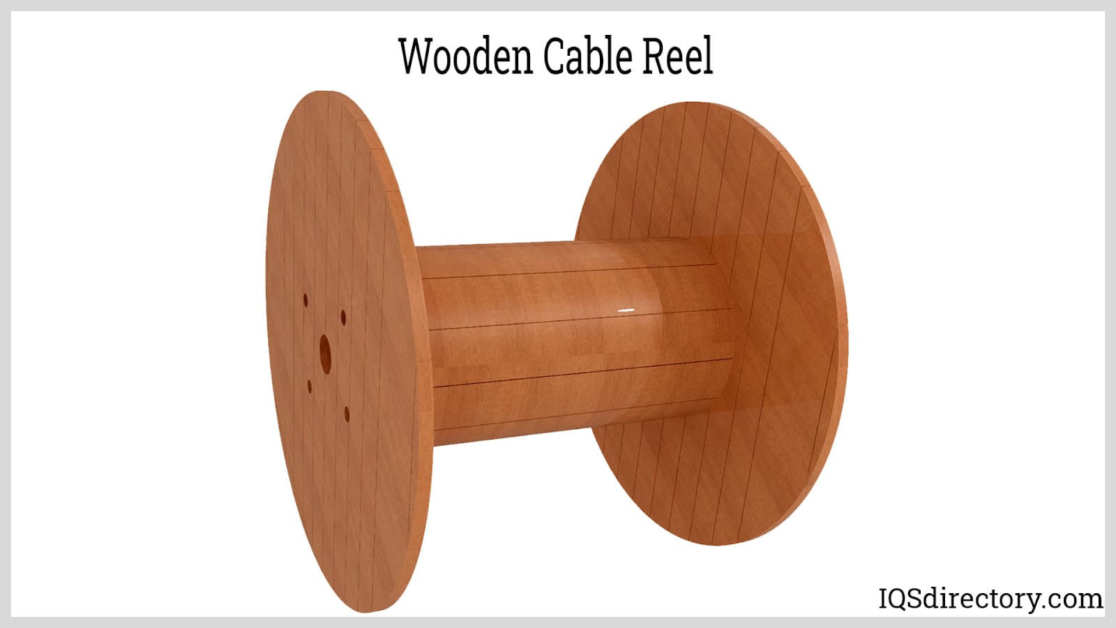 Buy A Wholesale wood cable reels For Industrial Purposes 