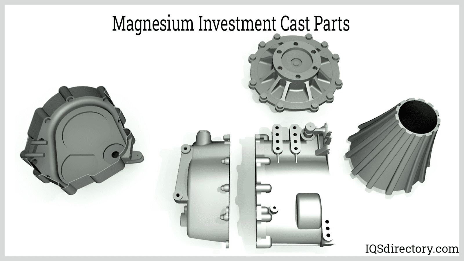 Magnesium-Feingussteile