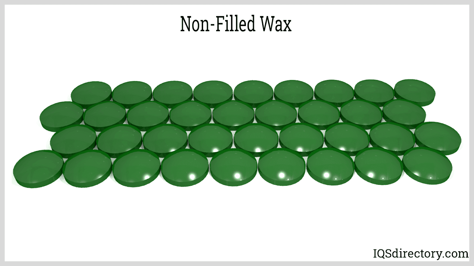  icke-fyllt vax