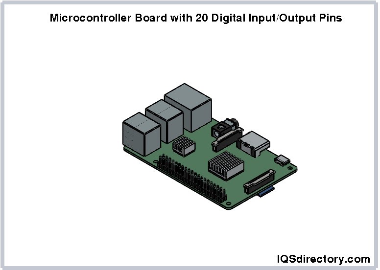 Microcontroller Board with 20 Digital Input/Output Pins