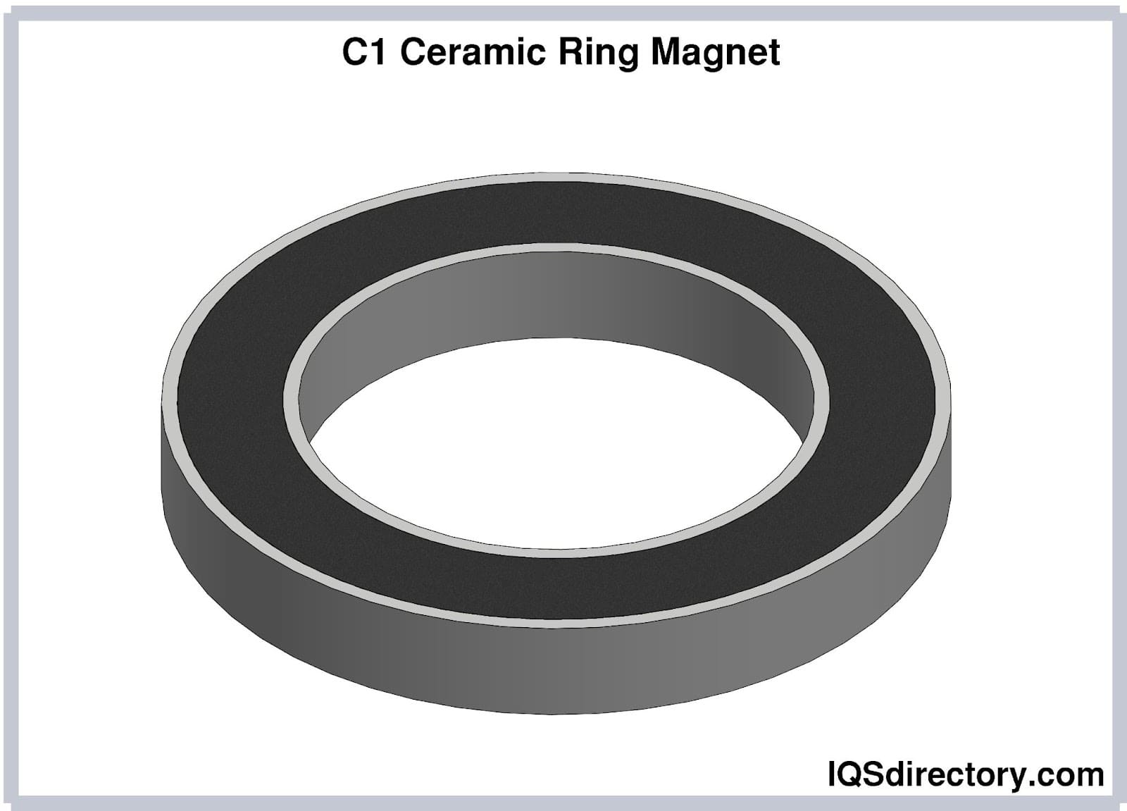 70 x 32 x 15mm Ferrite Ring Magnets - Pack of 3/5/10 - Magneticks
