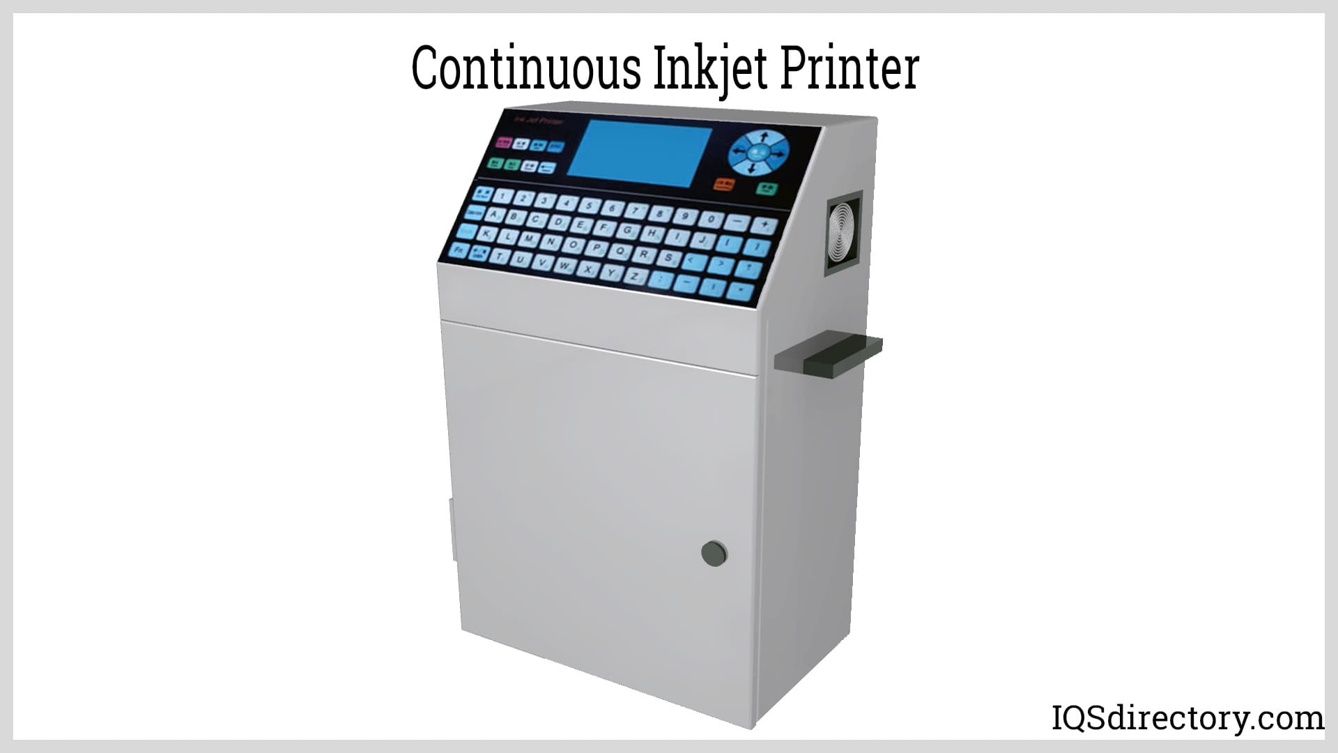 Continuous Inkjet Printer