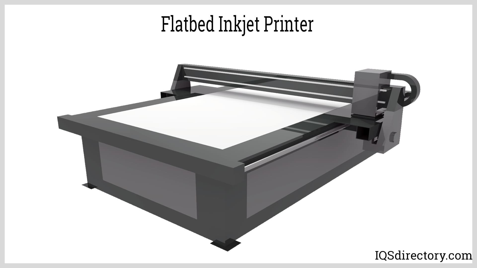 Flatbed Inkjet Printer