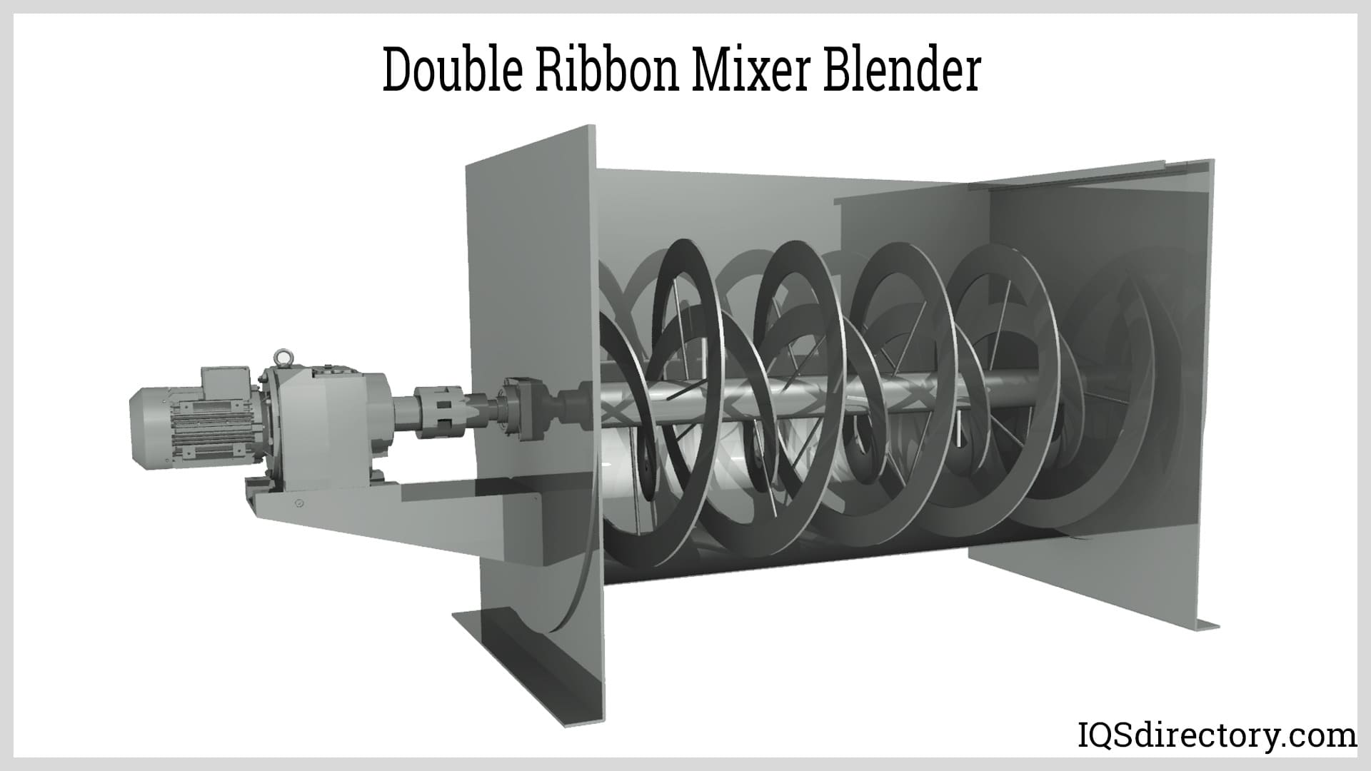 Double Ribbon Mixer Blender