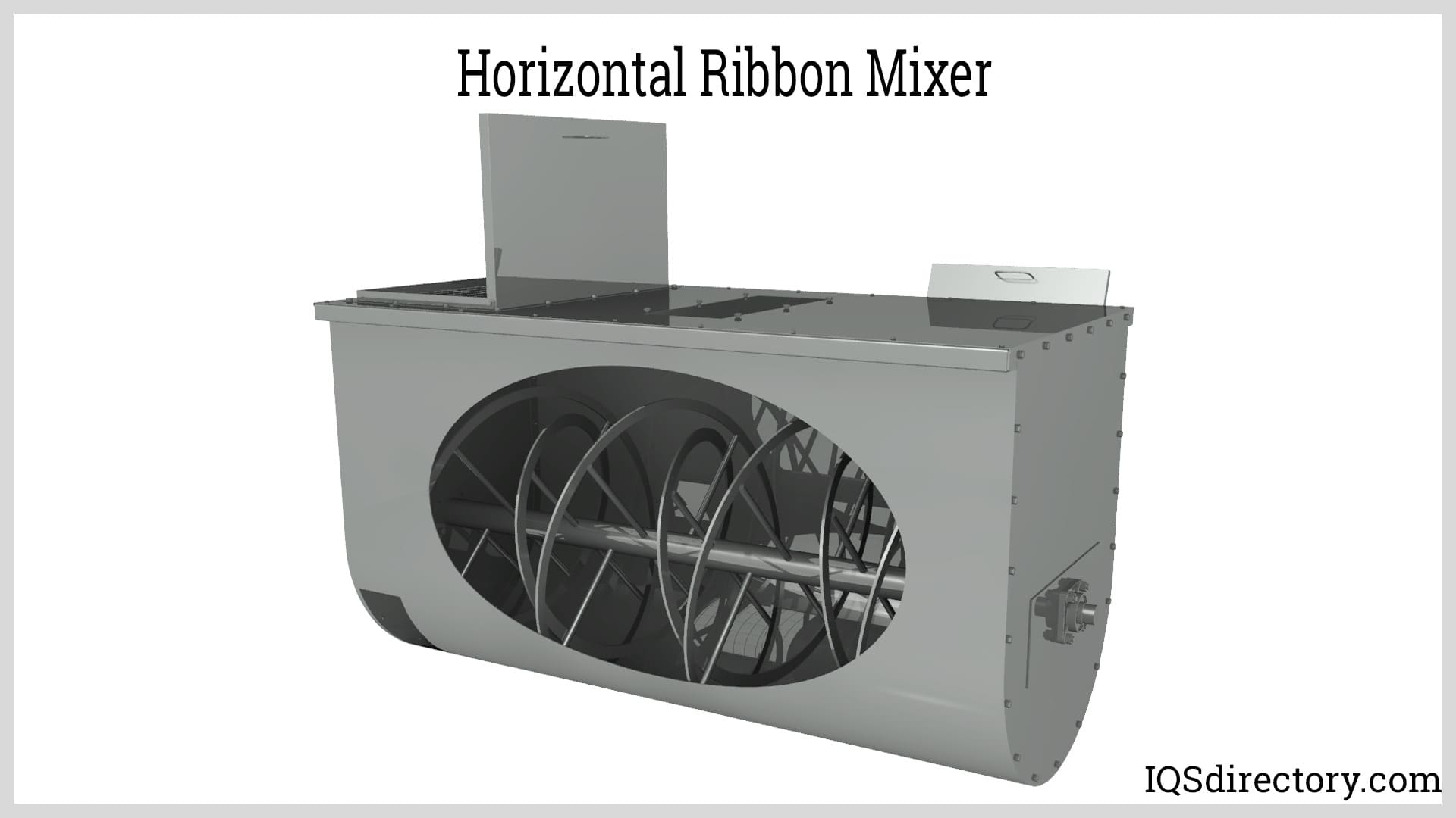 Horizontal Ribbon Mixer