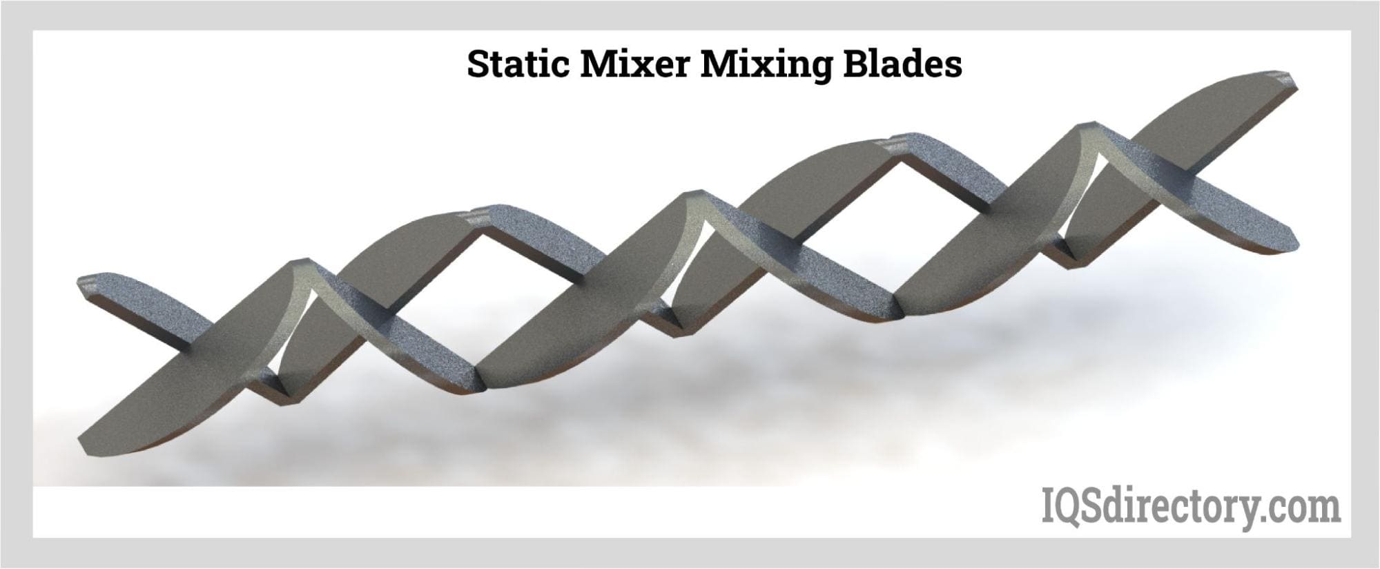 Static Mixer Mixing Blades