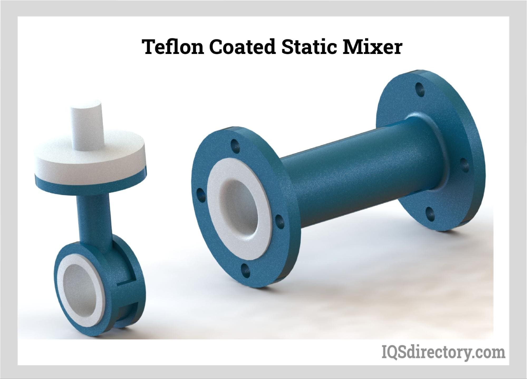 Teflon Coated Static Mixer