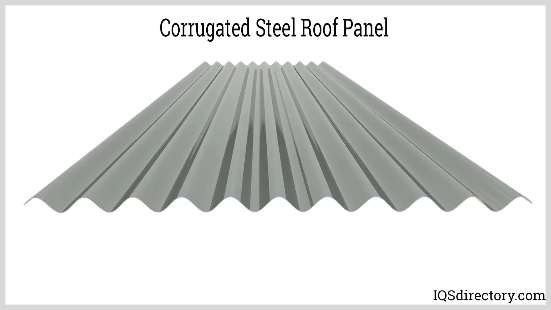 Corrugated Steel Roof Panel