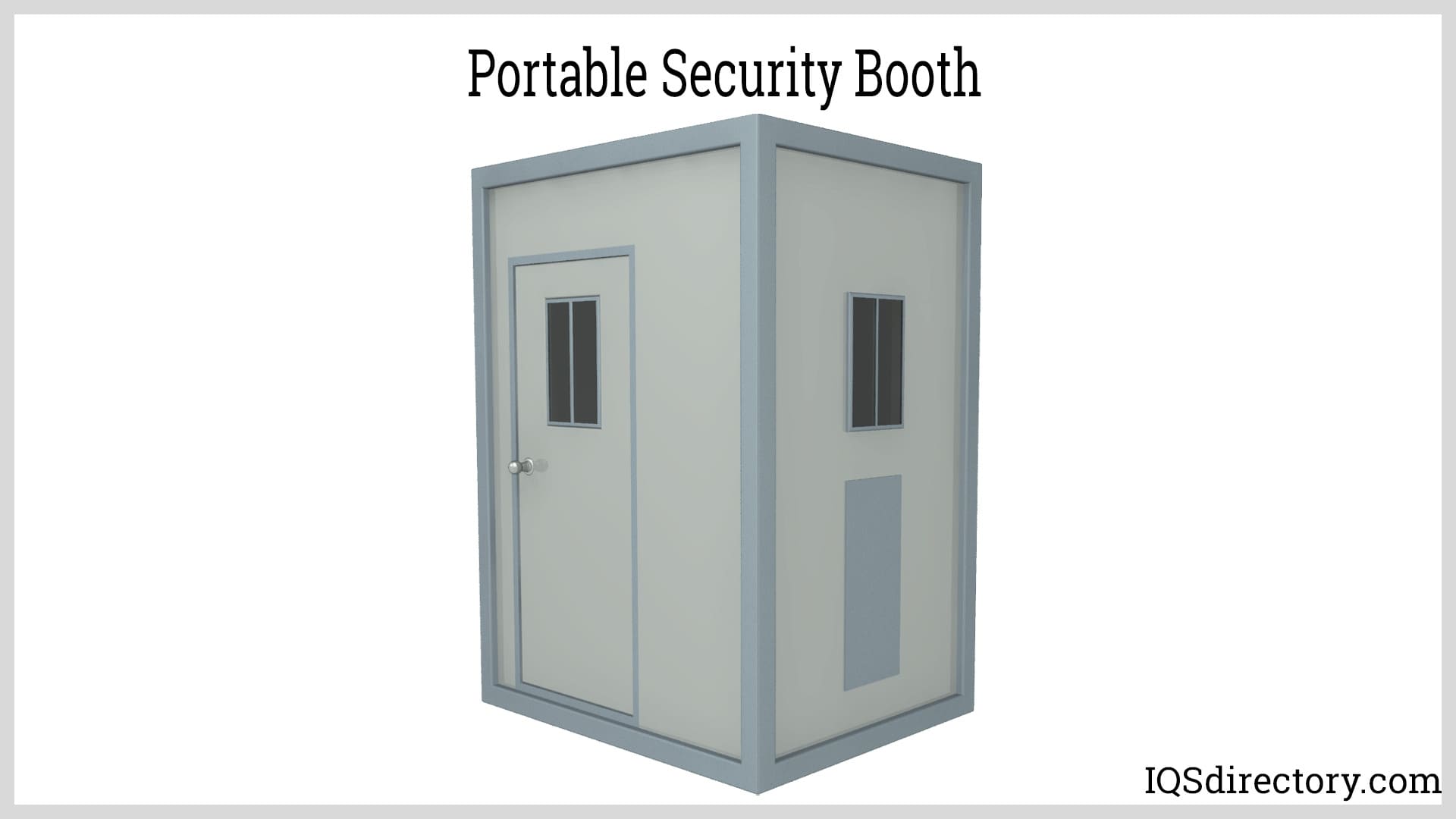 Portable Security Booth