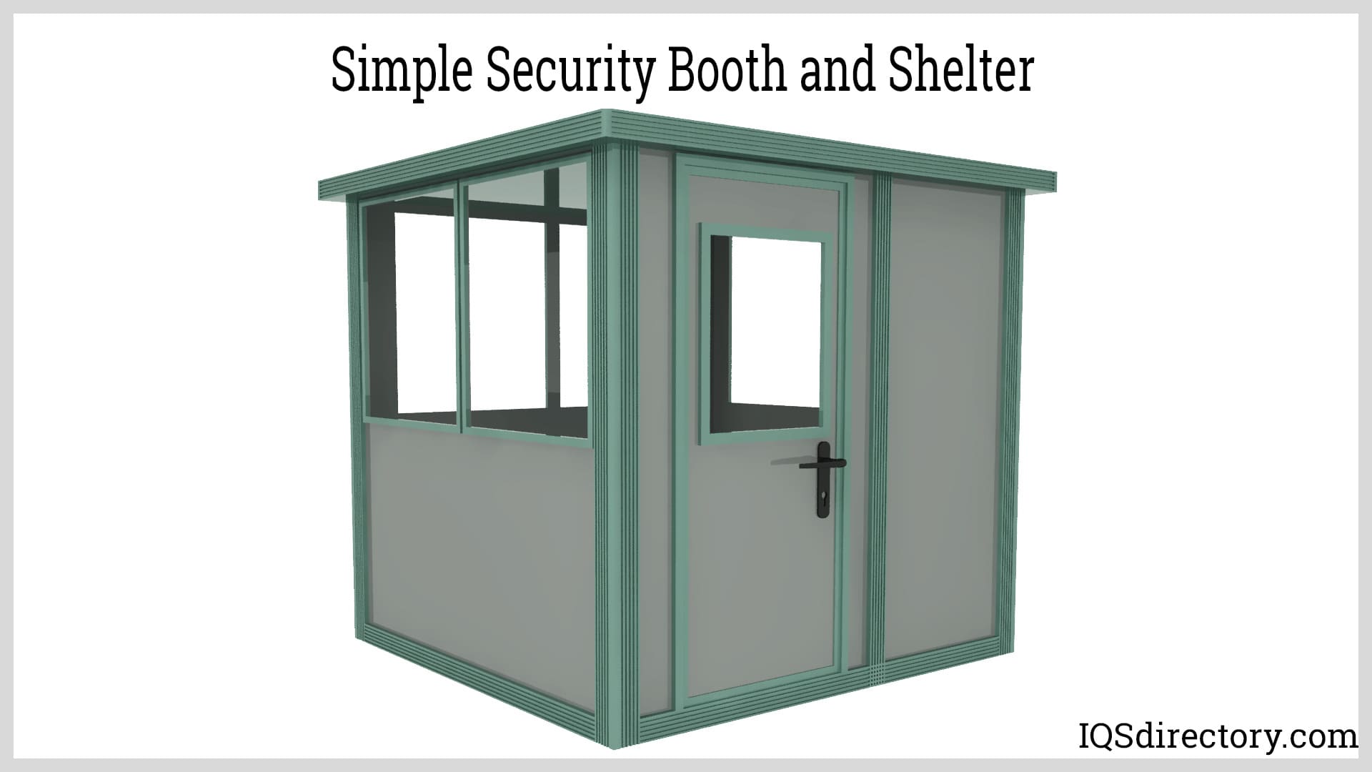 Simple Security Booth and Shelter