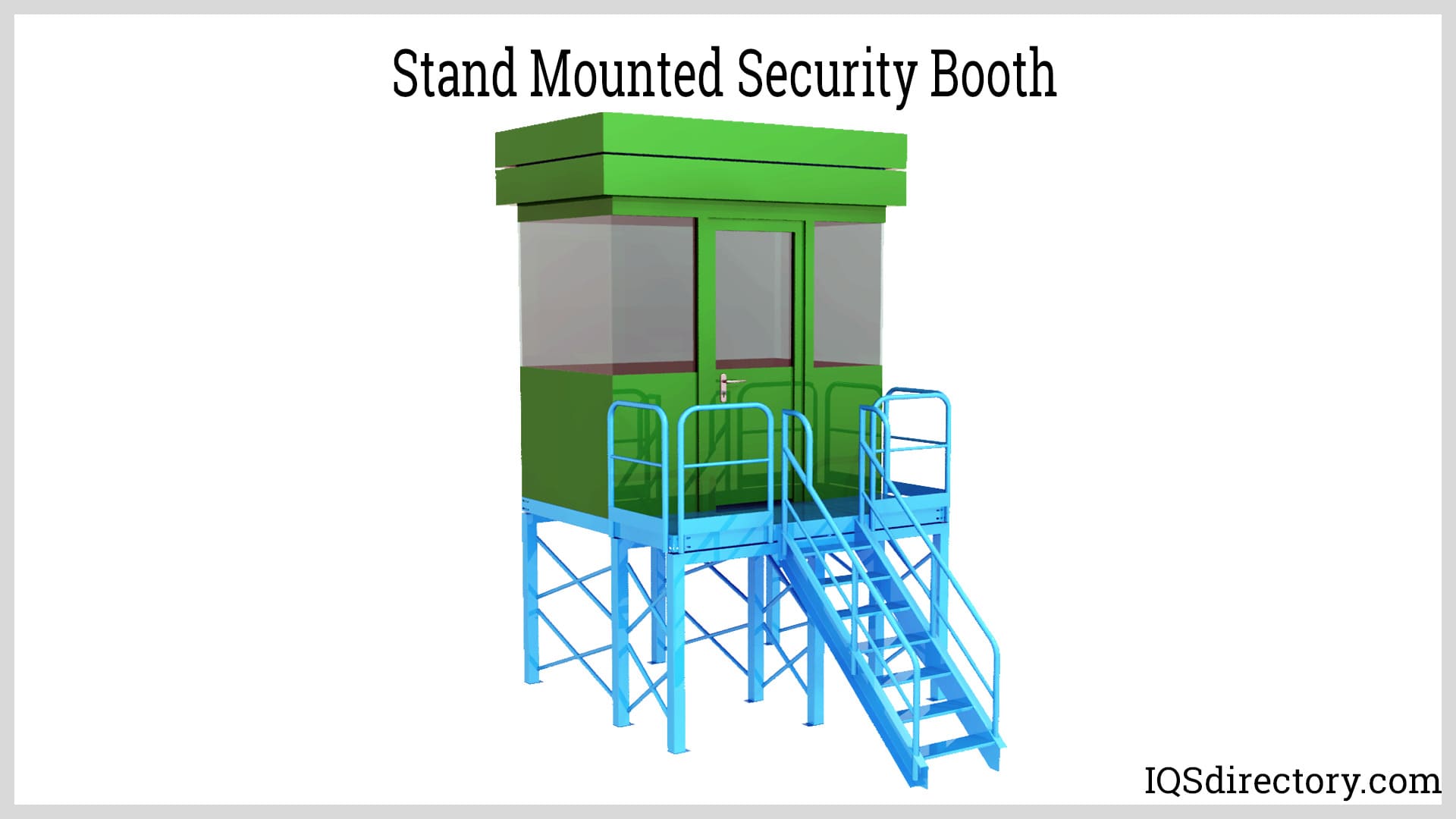 Stand Mounted Security Booth