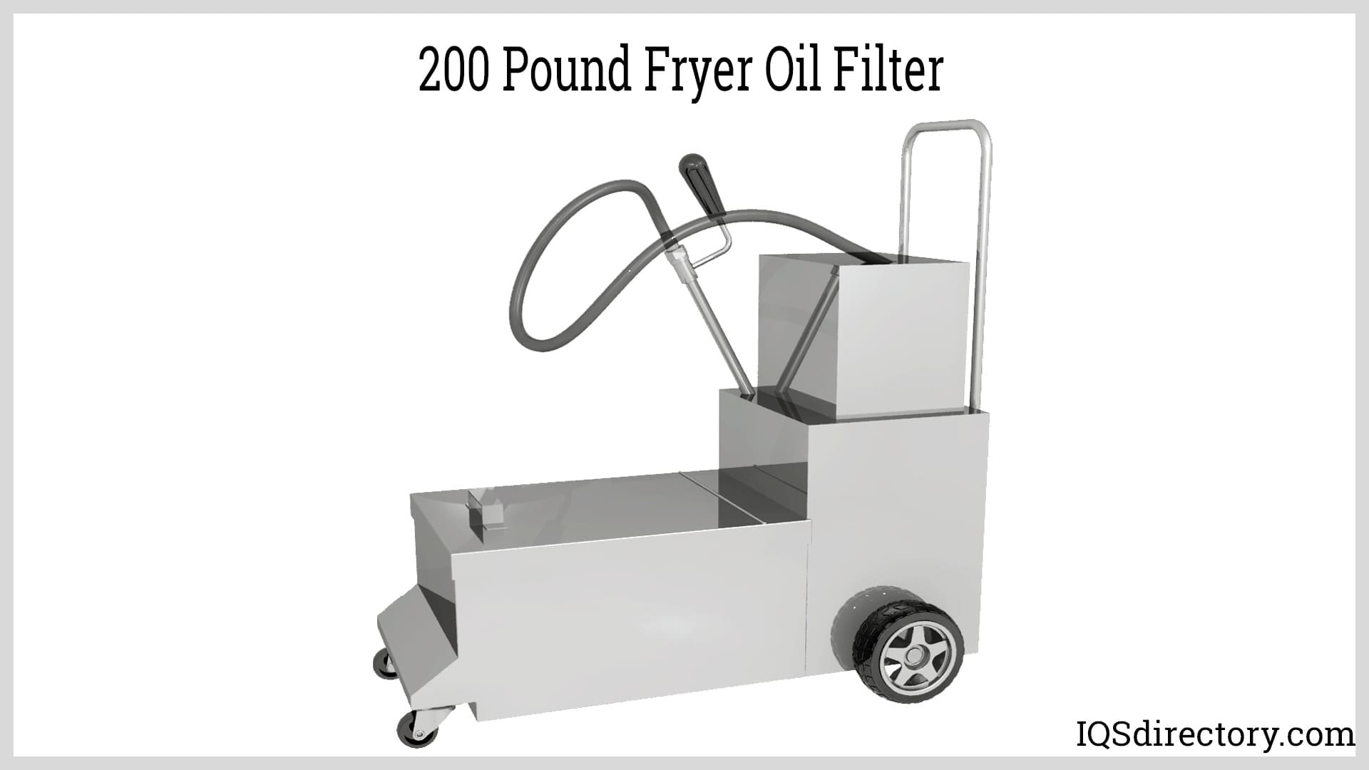 200 Pound Fryer Oil Filter