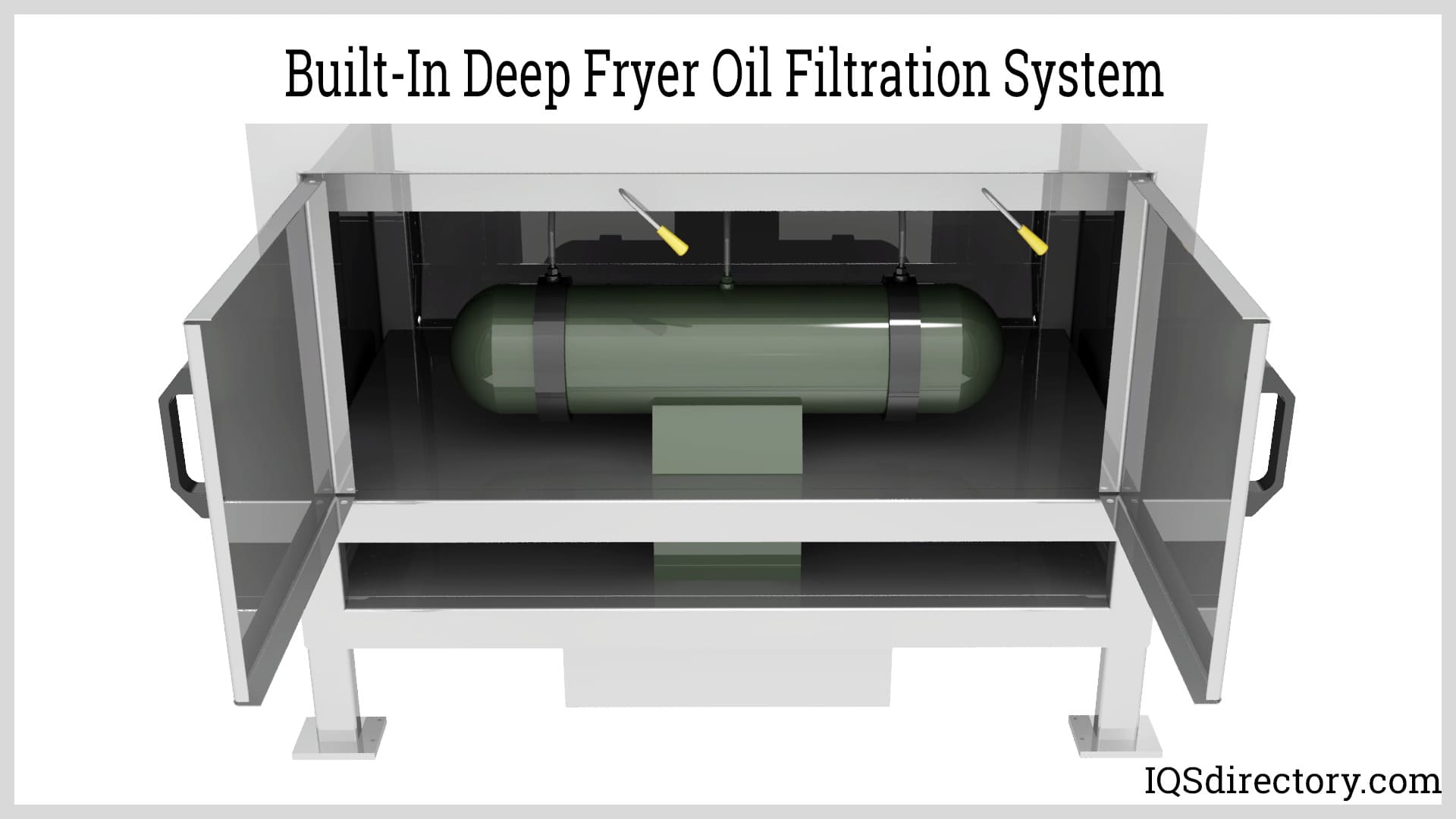 Built-In Deep Fryer Oil Filtration System